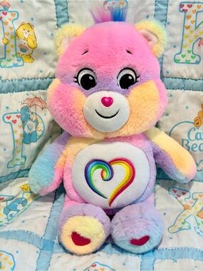 Care Bears (2021) “Togetherness” Bear 14” Ultra Soft Plush Care Bear/EUC